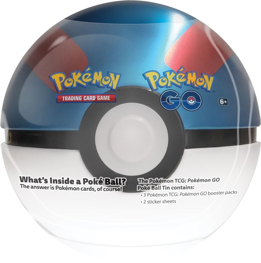 Pokemon GO Poke Ball Tin - Great Ball (PGO)