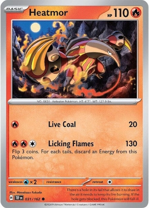 Image for Heatmor (SV05: Temporal Forces) (031/162) - Pokemon