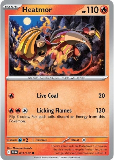 Image for Heatmor (SV05: Temporal Forces) (031/162) - Pokemon