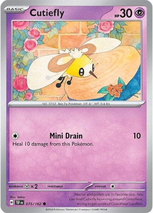 Image for Cutiefly (SV05: Temporal Forces) (075/162) - Pokemon