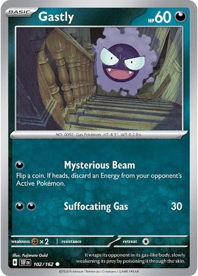 Image for Gastly (SV05: Temporal Forces) (102/162) - Pokemon