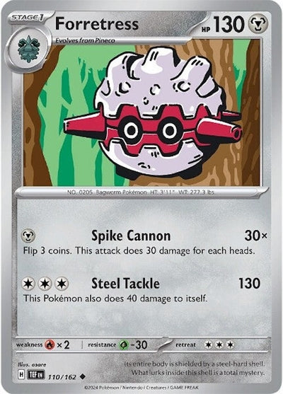 Image for Forretress (SV05: Temporal Forces) (110/162) - Pokemon