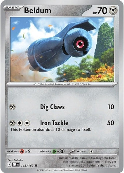 Image for Beldum (SV05: Temporal Forces) (113/162) - Pokemon