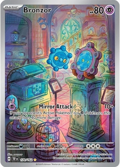 Image for Bronzor (SV05: Temporal Forces) (170/162) - Pokemon