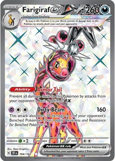 Image for Farigiraf ex (SV05: Temporal Forces) (194/162) - Pokemon