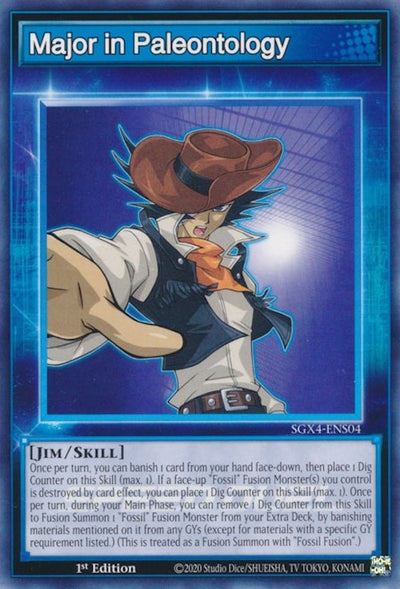 Image for Major in Paleontology (Speed Duel GX: Midterm Destruction) (SGX4-ENS04) - YuGiOh