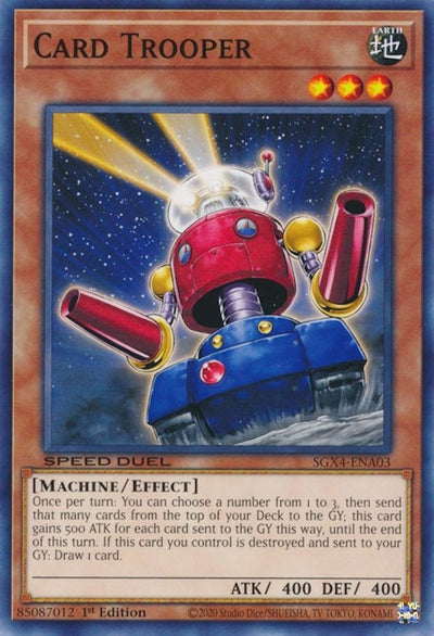 Image for Card Trooper (Speed Duel GX: Midterm Destruction) (SGX4-ENA03) - YuGiOh