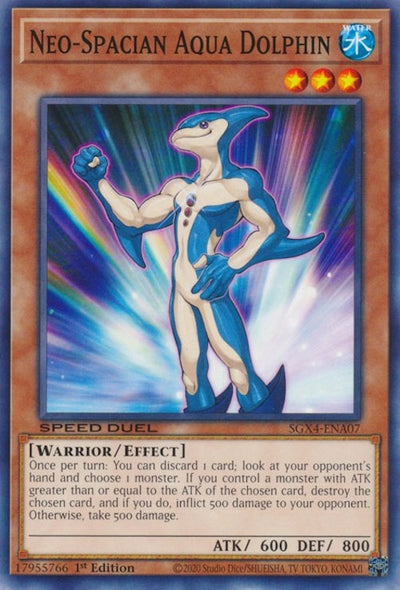 Image for Neo-Spacian Aqua Dolphin (Speed Duel GX: Midterm Destruction) (SGX4-ENA07) - YuGiOh
