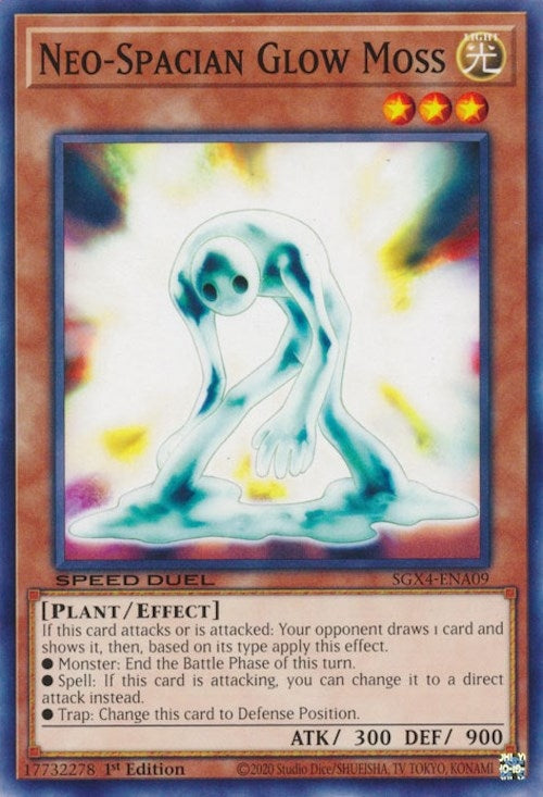 Image for Neo-Spacian Glow Moss (Speed Duel GX: Midterm Destruction) (SGX4-ENA09) - YuGiOh