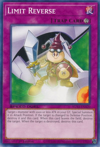 Image for Limit Reverse (Speed Duel GX: Midterm Destruction) (SGX4-ENA20) - YuGiOh