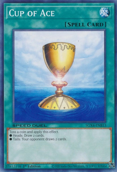 Image for Cup of Ace (Speed Duel GX: Midterm Destruction) (SGX4-ENB13) - YuGiOh