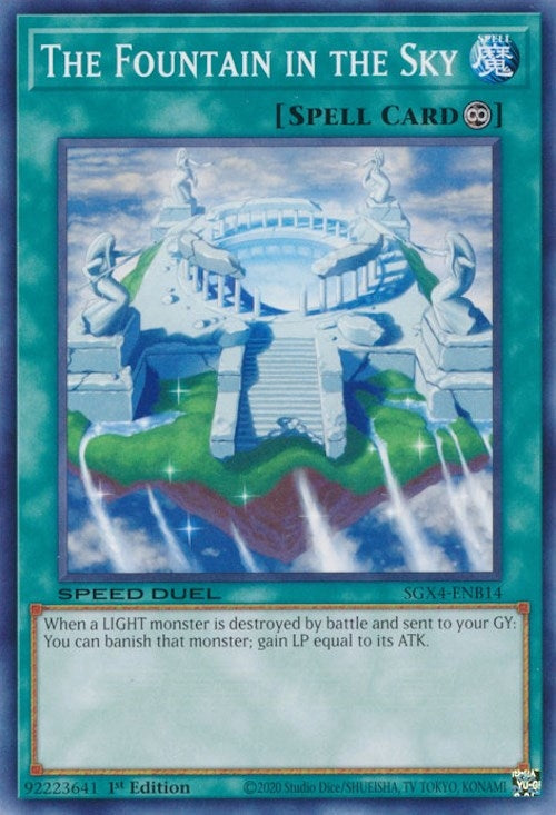 Image for The Fountain in the Sky (Speed Duel GX: Midterm Destruction) (SGX4-ENB14) - YuGiOh