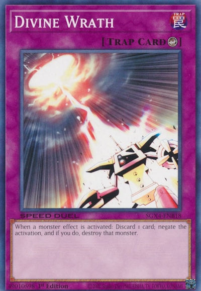Image for Divine Wrath (Speed Duel GX: Midterm Destruction) (SGX4-ENB18) - YuGiOh