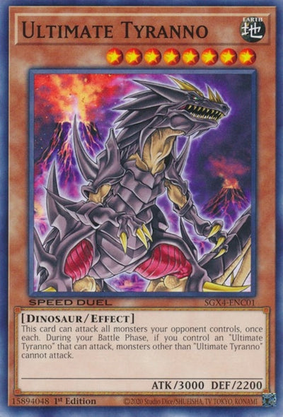 Image for Ultimate Tyranno (Speed Duel GX: Midterm Destruction) (SGX4-ENC01) - YuGiOh