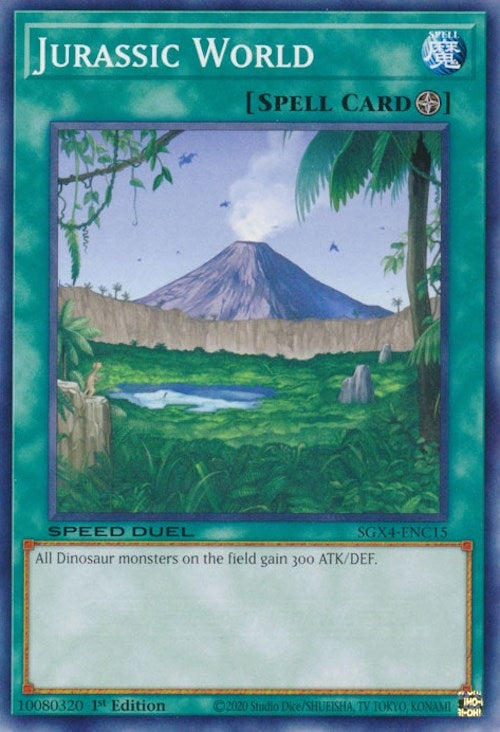 Image for Jurassic World (Speed Duel GX: Midterm Destruction) (SGX4-ENC15) - YuGiOh