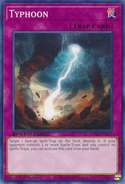 Image for Typhoon (Speed Duel GX: Midterm Destruction) (SGX4-ENC17) - YuGiOh