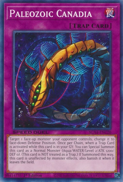 Image for Paleozoic Canadia (Speed Duel GX: Midterm Destruction) (SGX4-ENC20) - YuGiOh