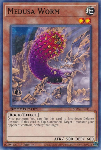 Image for Medusa Worm (Speed Duel GX: Midterm Destruction) (SGX4-END10) - YuGiOh