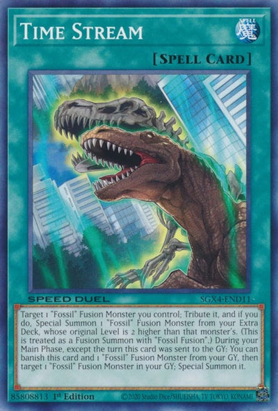 Image for Time Stream (Speed Duel GX: Midterm Destruction) (SGX4-END11) - YuGiOh