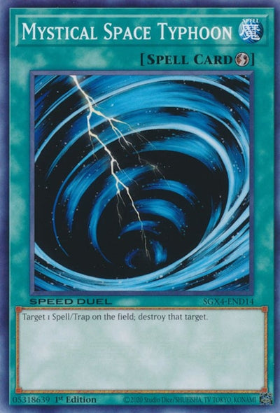 Image for Mystical Space Typhoon (Speed Duel GX: Midterm Destruction) (SGX4-END14) - YuGiOh