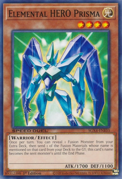 Image for Elemental HERO Prisma (Speed Duel GX: Midterm Destruction) (SGX4-ENE03) - YuGiOh