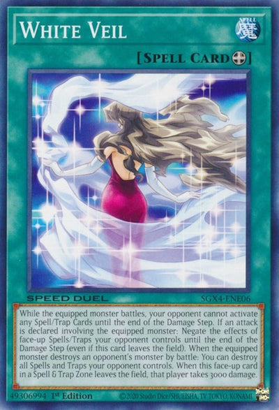 Image for White Veil (Speed Duel GX: Midterm Destruction) (SGX4-ENE06) - YuGiOh