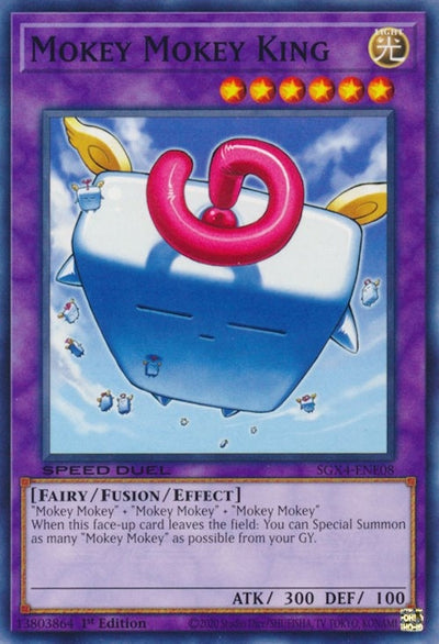 Image for Mokey Mokey King (Speed Duel GX: Midterm Destruction) (SGX4-ENE08) - YuGiOh