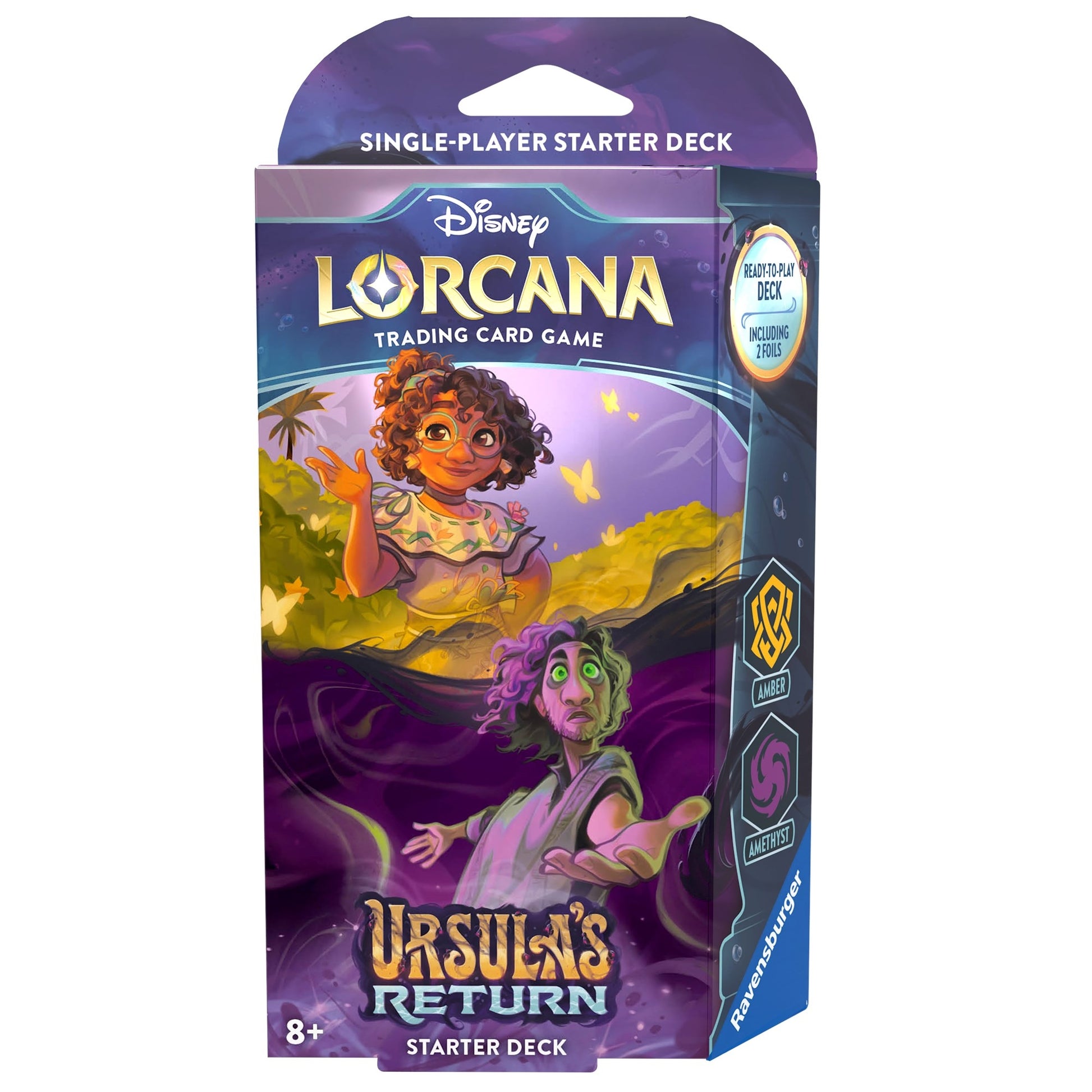 Image for Disney Lorcana: Ursula's Return Starter Deck (Amber & Amethyst) [Ursula's Return] - Disney Lorcana