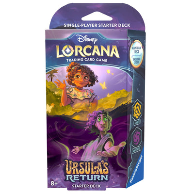 Image for Disney Lorcana: Ursula's Return Starter Deck (Amber & Amethyst) [Ursula's Return] - Disney Lorcana