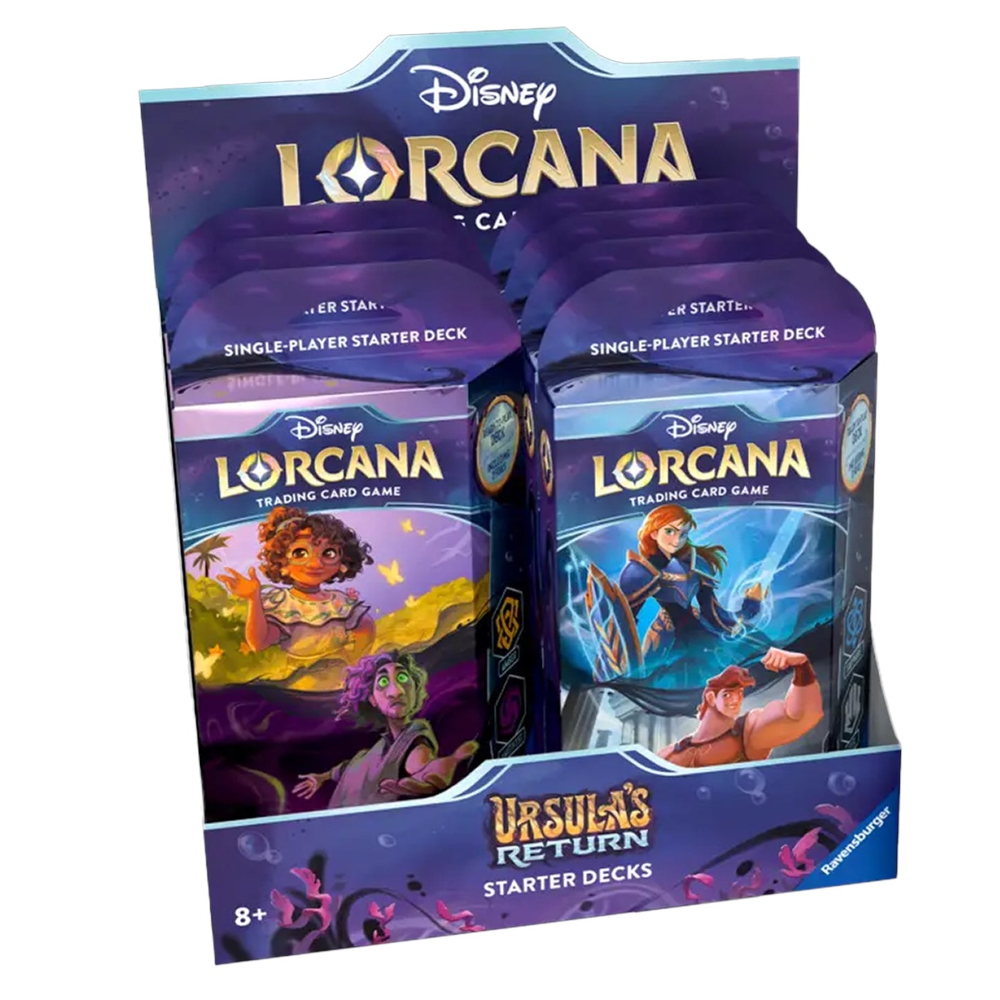 Image for Disney Lorcana: Ursula's Return Starter Deck Display [Ursula's Return] - Disney Lorcana