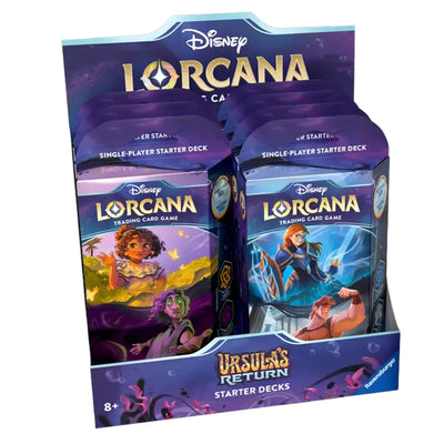 Image for Disney Lorcana: Ursula's Return Starter Deck Display [Ursula's Return] - Disney Lorcana