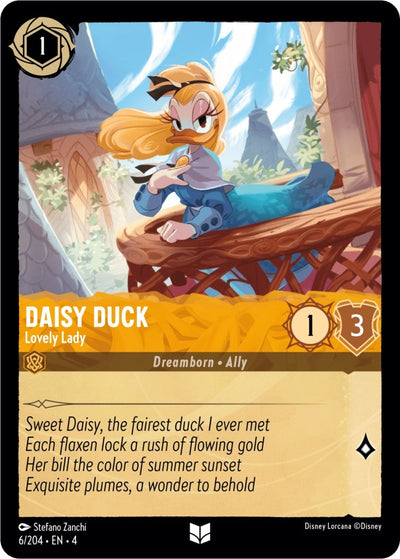 Image for Daisy Duck - Lovely Lady (Ursula's Return) (6/204) - Disney Lorcana