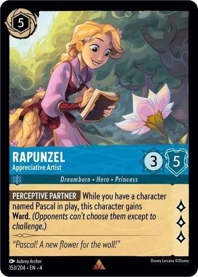 Image for Rapunzel - Appreciative Artist (Ursula's Return) (153/204) - Disney Lorcana