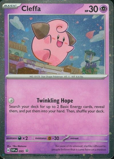 Image for Cleffa - 095 (SV: Scarlet & Violet Promo Cards) (095) - Pokemon