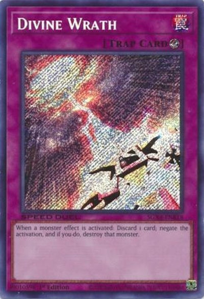 Image for Divine Wrath (Secret Rare) (Speed Duel GX: Midterm Destruction) (SGX4-ENB18) - YuGiOh