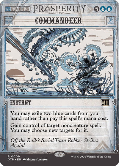 Image for Commandeer (Outlaws of Thunder Junction: Breaking News) (9) - Magic: The Gathering