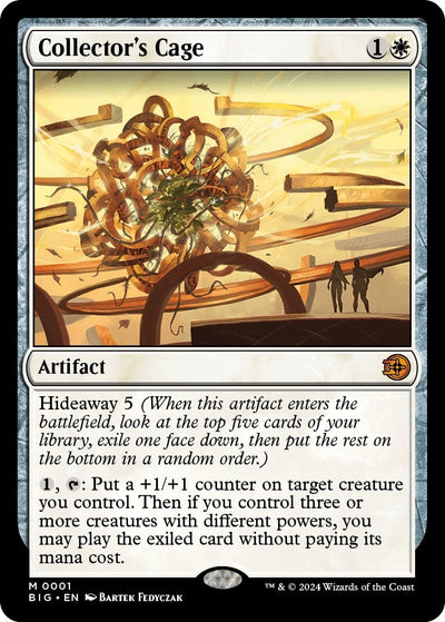 Image for Collector's Cage (Outlaws of Thunder Junction: The Big Score) (1) - Magic: The Gathering