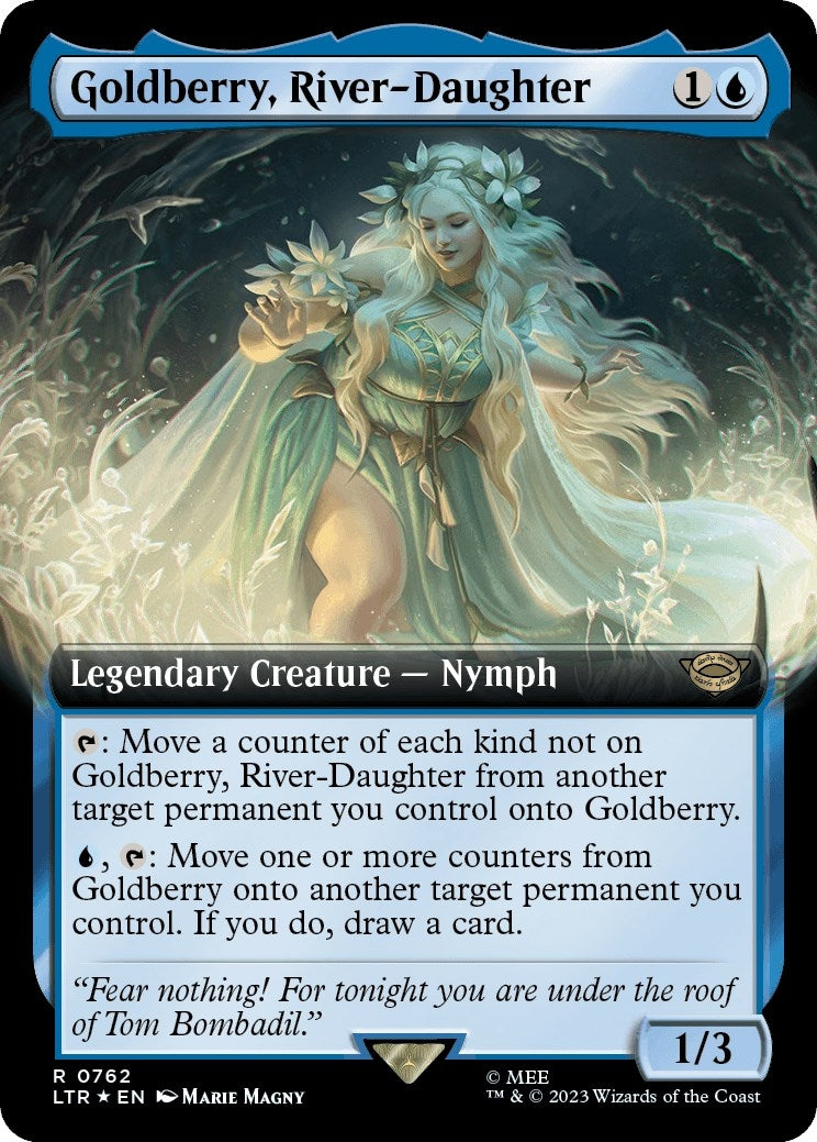 Goldberry, River-Daughter (Extended Art) (Surge Foil) (Universes Beyond: The Lord of the Rings: Tales of Middle-earth) (762)