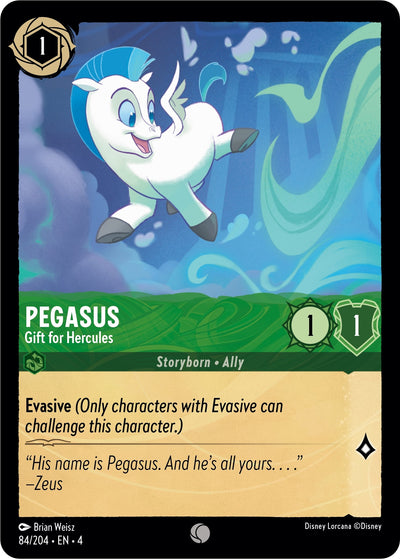 Image for Pegasus - Gift for Hercules (Ursula's Return) (84/204) - Disney Lorcana