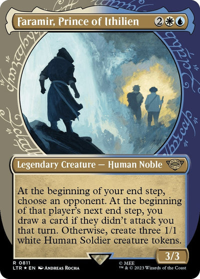 Faramir, Prince of Ithilien (Showcase) (Surge Foil) (Universes Beyond: The Lord of the Rings: Tales of Middle-earth) (811)