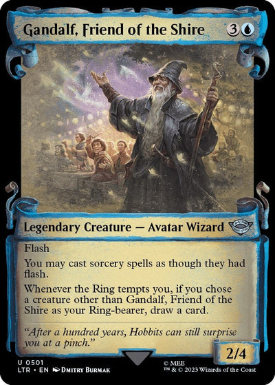 Gandalf, Friend of the Shire (Showcase Scrolls) (Universes Beyond: The Lord of the Rings: Tales of Middle-earth) (501)