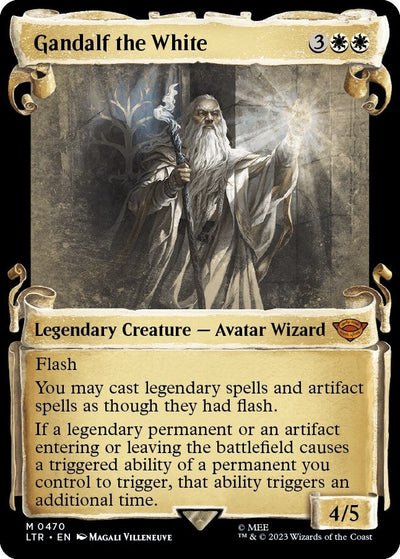 Gandalf the White (Showcase Scrolls) (Universes Beyond: The Lord of the Rings: Tales of Middle-earth) (470)