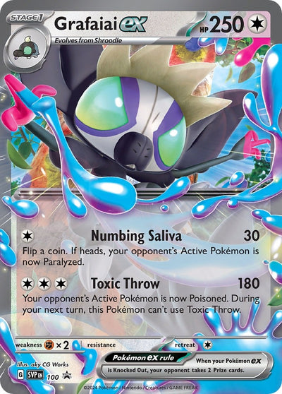Image for Grafaiai ex - 100 (SV: Scarlet & Violet Promo Cards) (100) - Pokemon