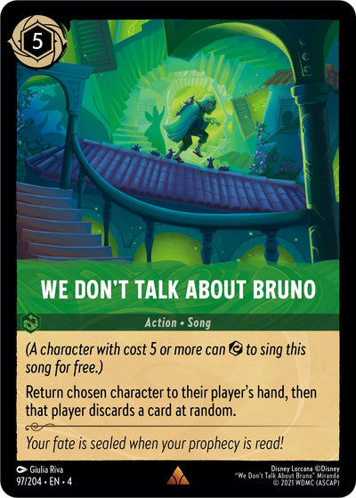 Image for We Don't Talk About Bruno (Ursula's Return) (97/204) - Disney Lorcana