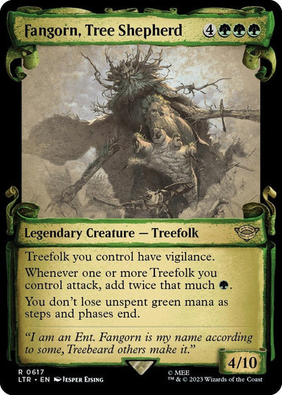 Fangorn, Tree Shepherd (Showcase Scrolls) (Universes Beyond: The Lord of the Rings: Tales of Middle-earth) (617)