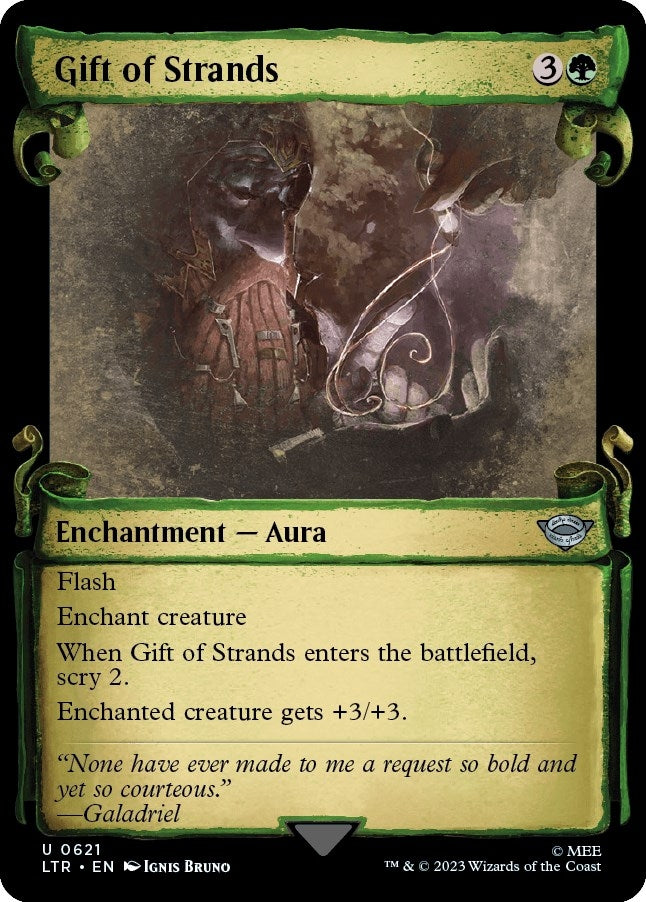 Gift of Strands (Showcase Scrolls) (Universes Beyond: The Lord of the Rings: Tales of Middle-earth) (621)