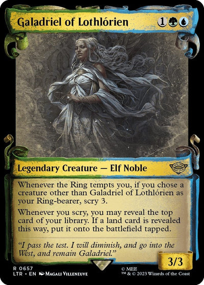 Galadriel of Lothlorien (Showcase Scrolls) (Universes Beyond: The Lord of the Rings: Tales of Middle-earth) (657)