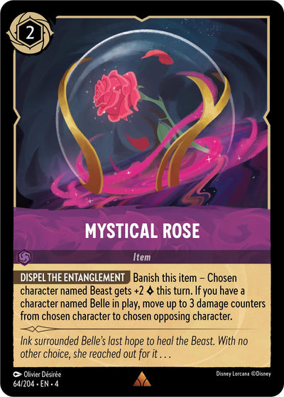 Image for Mystical Rose (Ursula's Return) (64/204) - Disney Lorcana