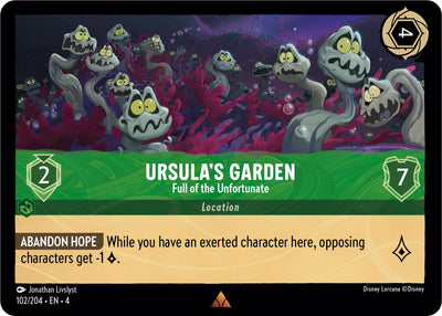 Image for Ursula's Garden - Full of the Unfortunate (Ursula's Return) (102/204) - Disney Lorcana