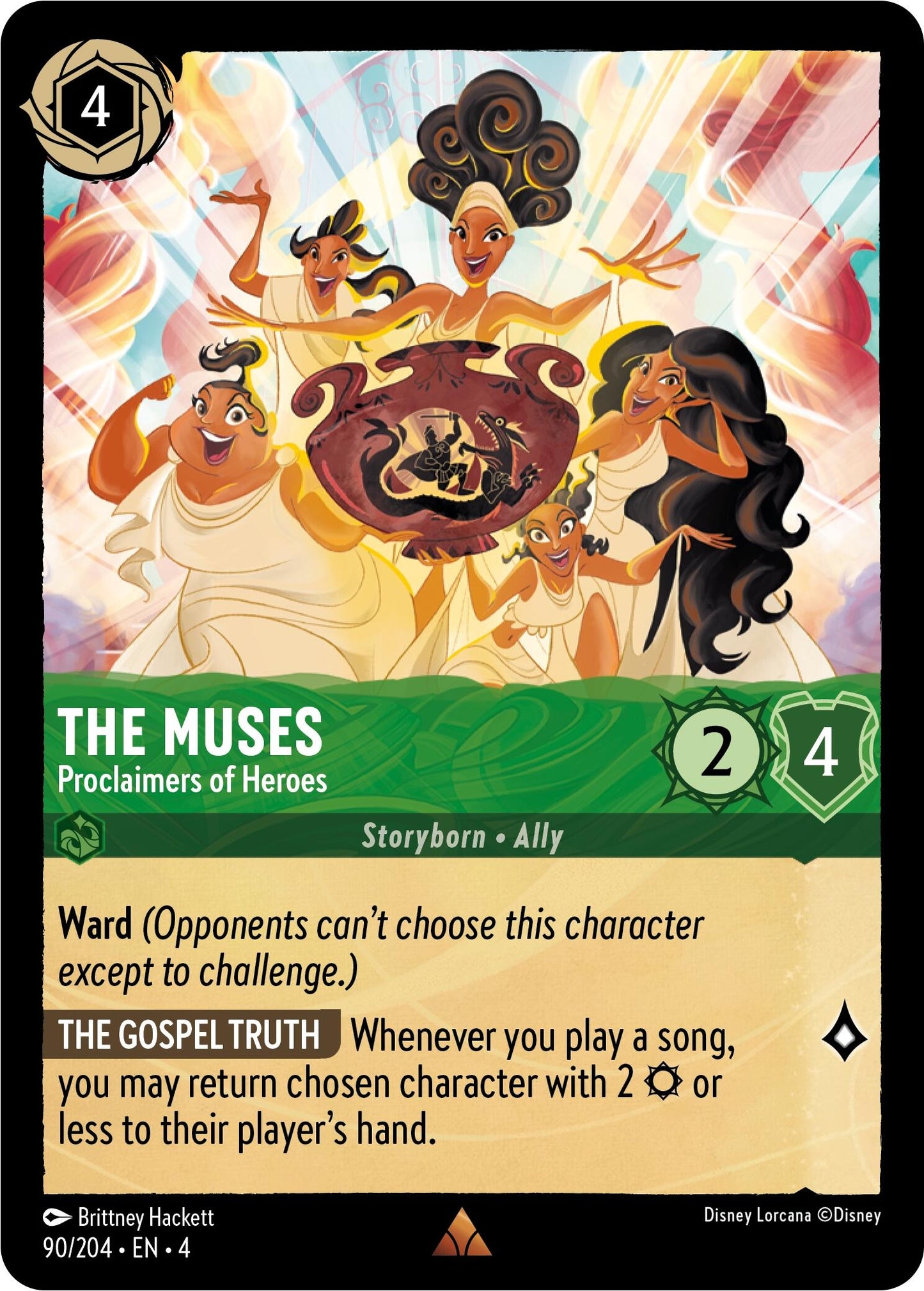 Image for The Muses - Proclaimers of Heroes (Ursula's Return) (90/204) - Disney Lorcana